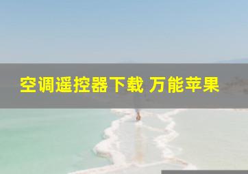 空调遥控器下载 万能苹果